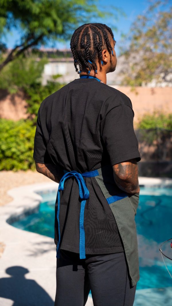 AB's Signature Series Apron - Olive - Image 3