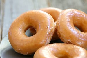 Delicious and Soft Glazed Doughnuts