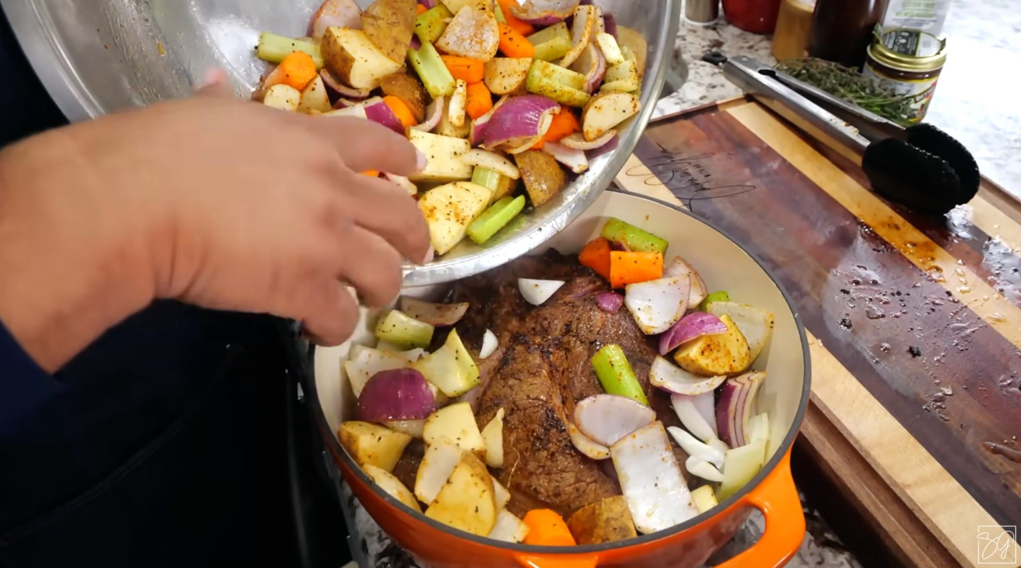 SlowRoasted Pot Roast The Ultimate Family Dinner Smokin' and