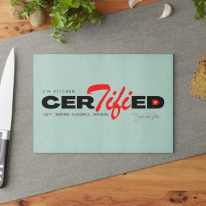 Kitchen Certified Glass Cutting Board