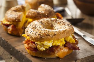 Ultimate Breakfast Sandwich on a Bagel
