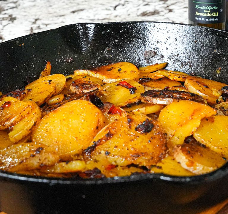 Southern Skillet Potatoes and Onions