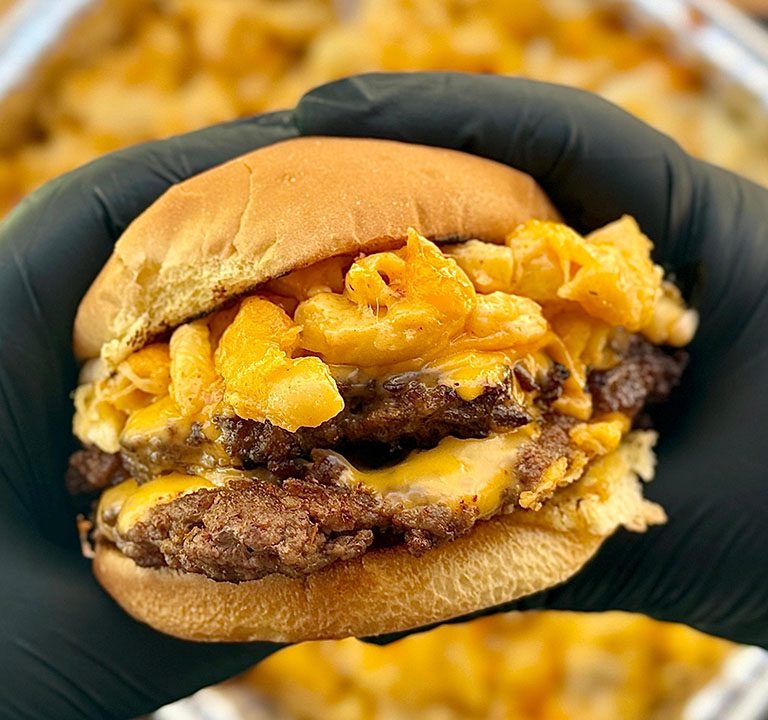 The Ultimate Smoked Mac and Cheese Burger Recipe