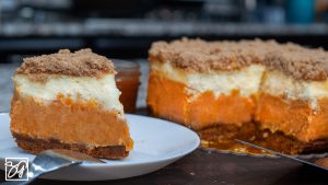 Sweet Potato Caramel Crumble Cheesecake: A Rich, Creamy, and Irresistible Treat!
