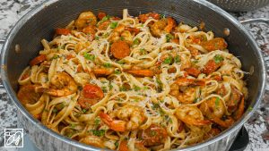 Cajun Shrimp and Sausage Fettuccine: A Flavor-Packed Comfort Dish