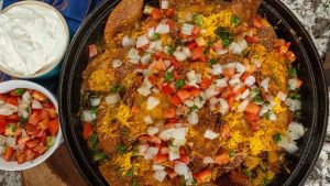 Chicken Fajita Skillet Casserole