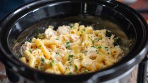 Crockpot Chicken Alfredo