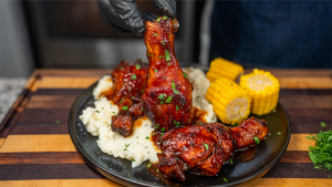 Crockpot BBQ Chicken Legs: Finger-Lickin’