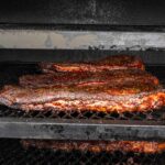 Smoked Ribs in smoker