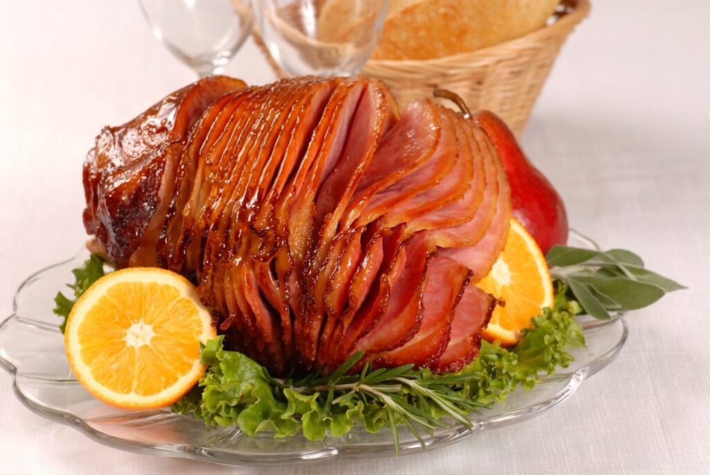 Glazed Ham for Easter
