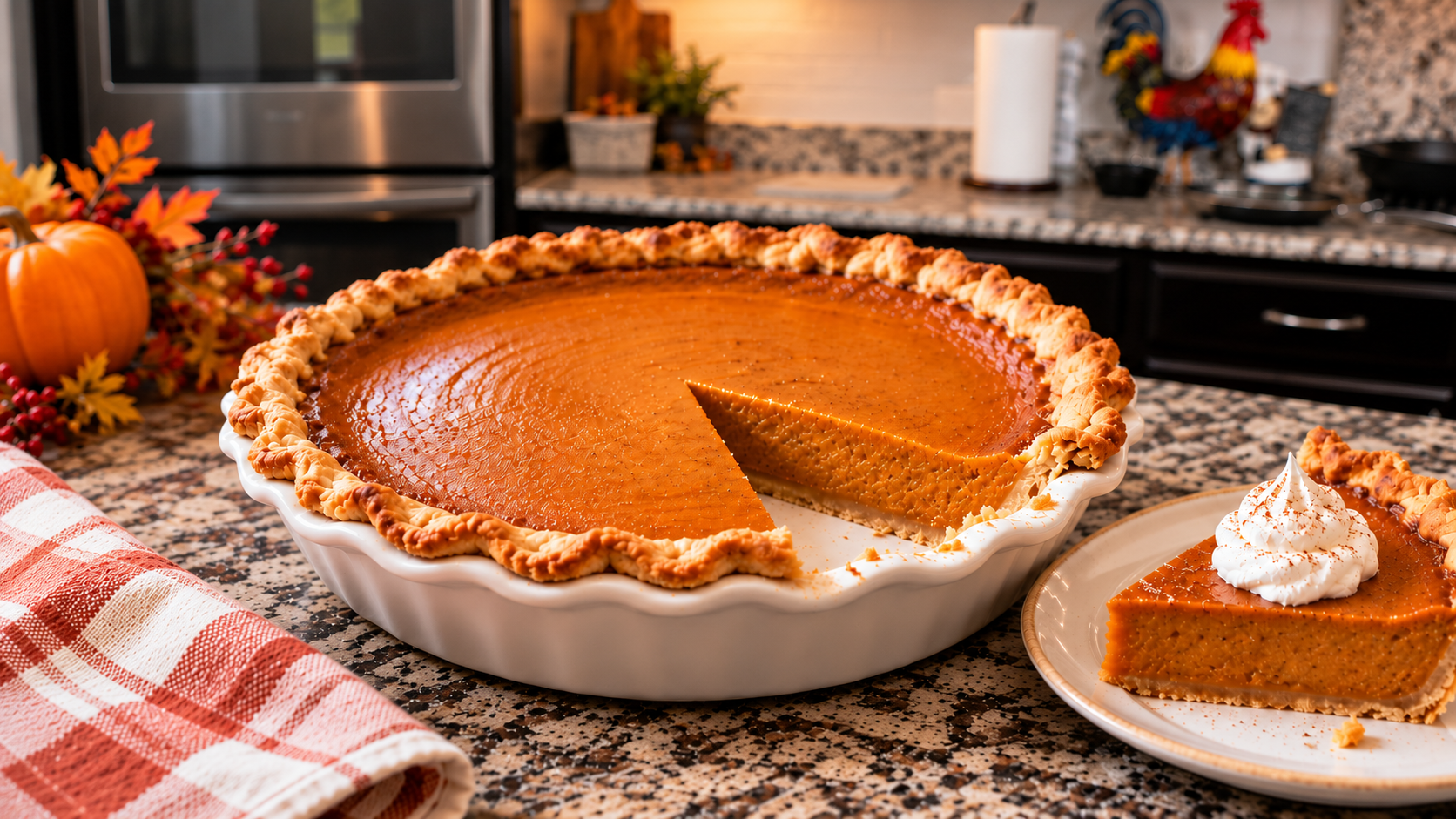 Low Sugar Pumpkin Pie